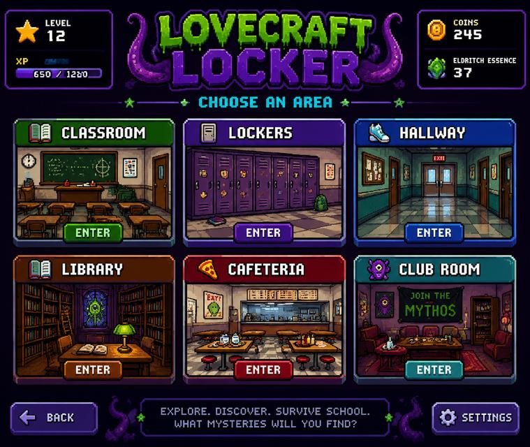 Lovecraft Locker 玩法展示 专题图 3
