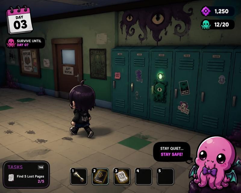 Lovecraft Locker 角色路线 画面 8